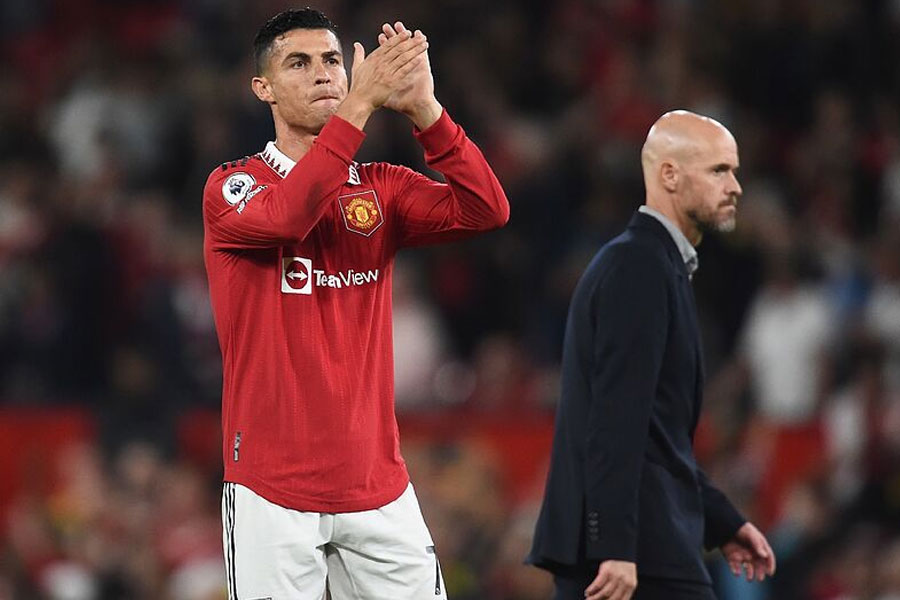 Cristiano Ronaldo criticises Erik Ten Hag and claims that Manchester United need to rebuild