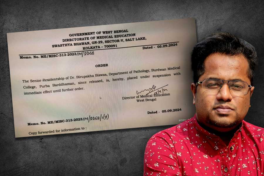 Swasthya Bhaban suspends Dr. Birupakha Biswas due to huge complain of corruption