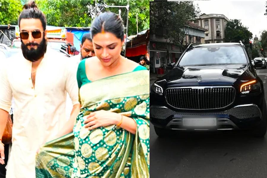 Mom to be Deepika Padukone visits Hospital on Ganesh Chaturthi
