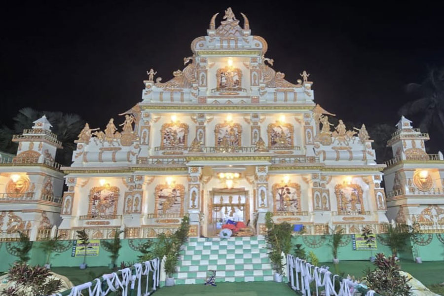 Lakshmi Puja in Mathurapur