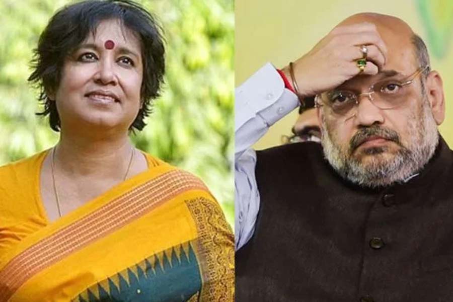 Taslima Nasrins residence permit of india expired writer asks amit shah to for help