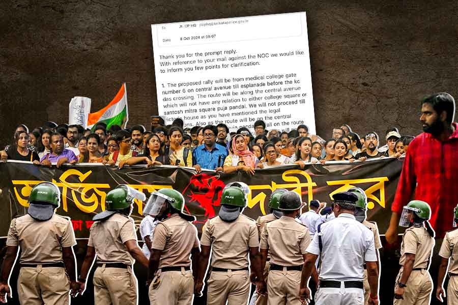 Doctors Strike: Kolkata police does not permit rally of Junior doctors due to Puja crowd