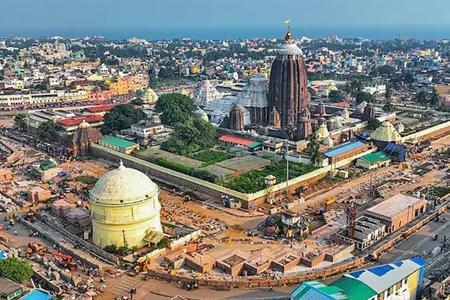 Cracks seen on boundary wall of Puri Jagannath temple