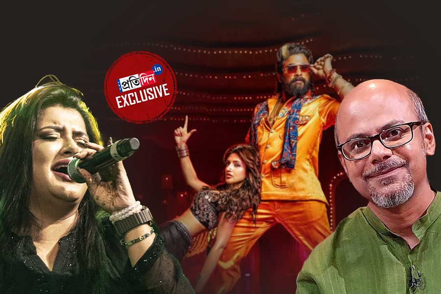 Bengali Singer ujjaini mukherjee on Pushpa 2 item song kissik bengali Version