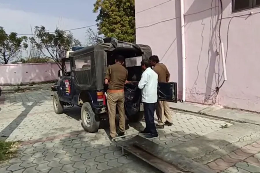 body of the businessman was recovered in Purulia
