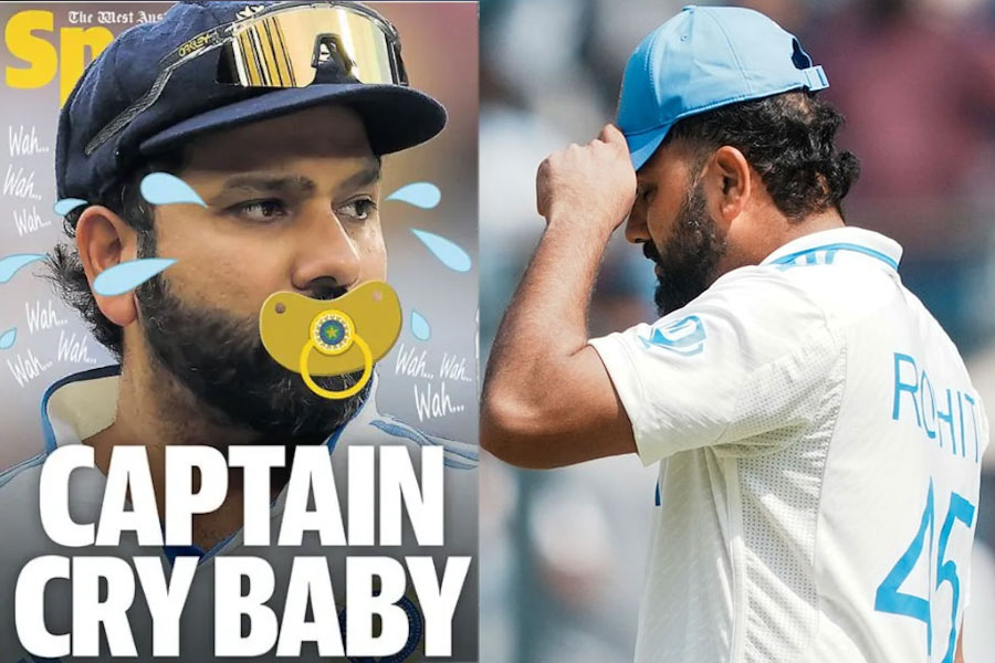 'Captain Cry Baby', Australian Media Hits New Low With Rohit Sharma Jibe