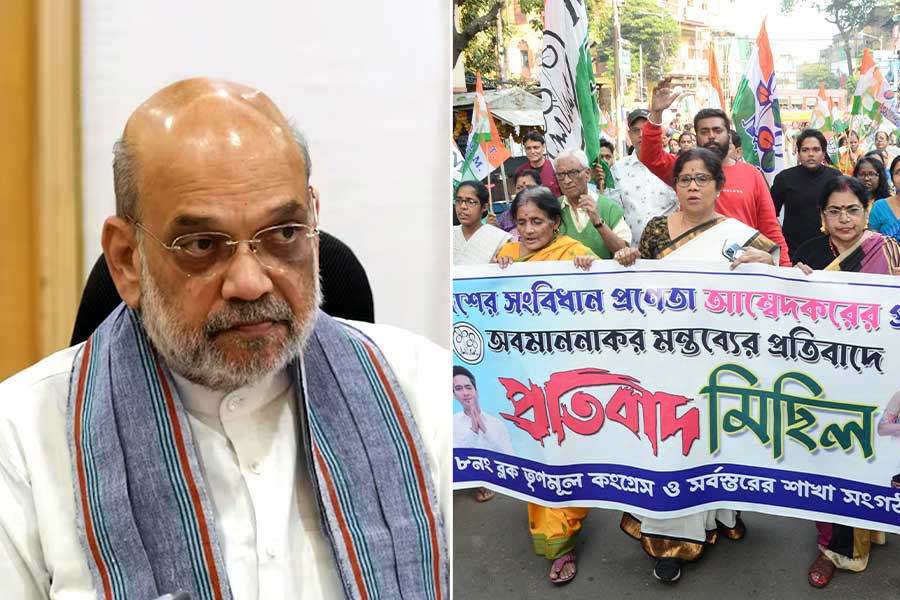 TMC strengthens fight against BJP on Ambedkar issue by organising protest rally all over the state