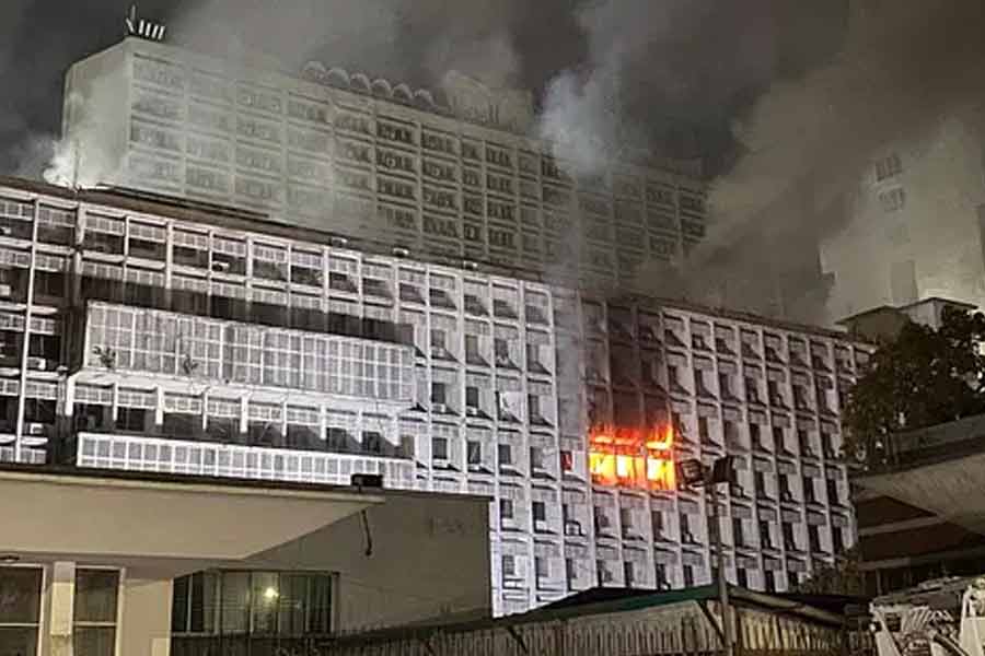Bangladesh secretariat fire latest update, new advisory for journalists