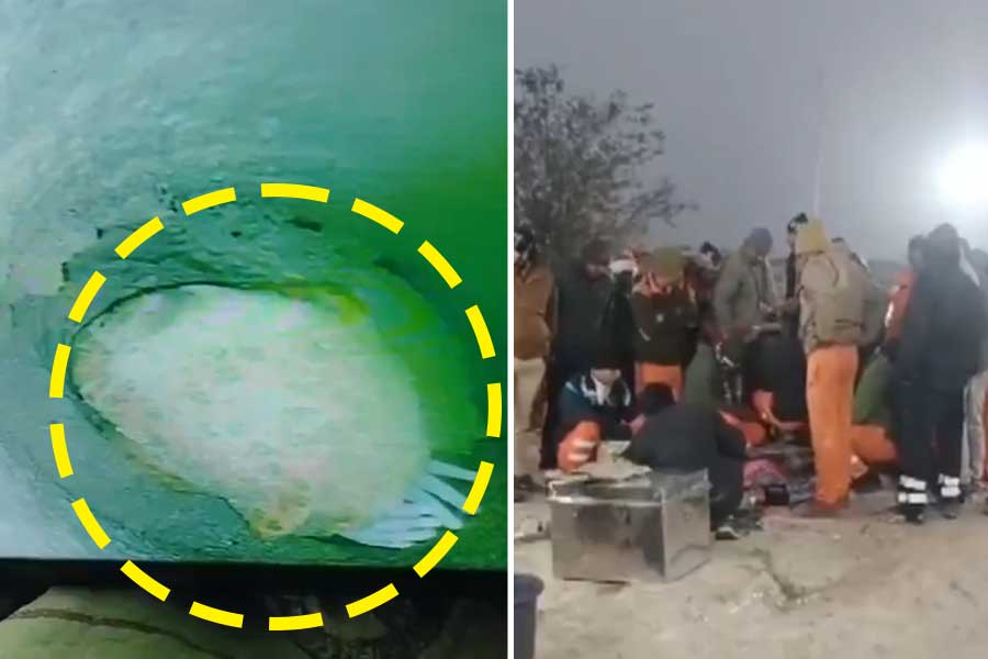 Chetana rescued from 700 feet borewell after 10 days in Rajasthan