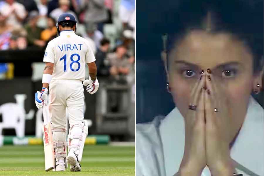 Border Gavaskar Trophy: Anushka Sharma and Athiya Shetty left stunt after Virat Kohli's dismissal at MCG