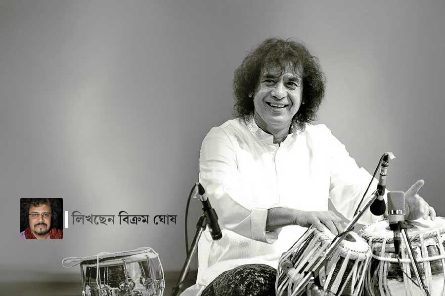 Bickram Ghosh Pays tribute to Ustad Zakir Hussain