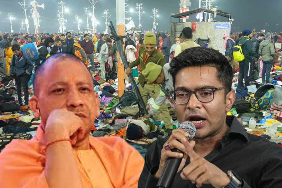 TMC MP Abhishek Banerjee reacts over Maha Kumbh stampede case