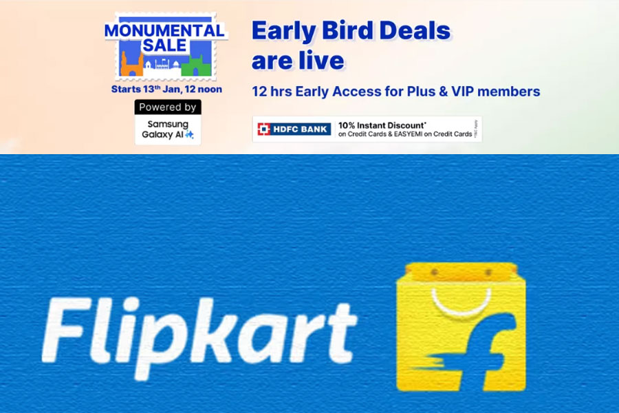 Flipkart Monumental Sale Begins on January 13