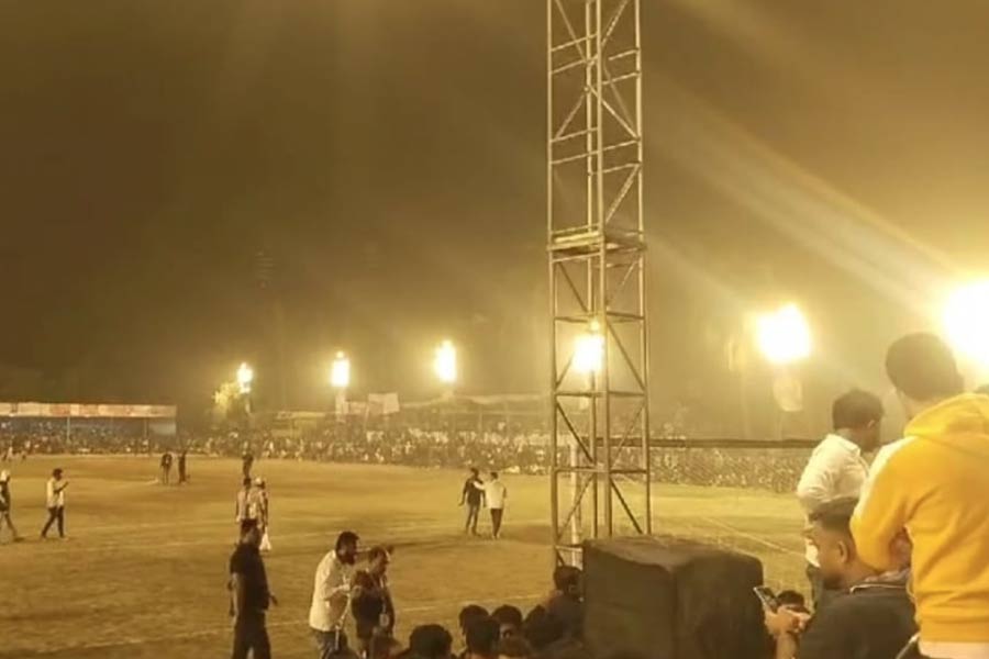 Firecrackers blast during football match at Kakdwip, six injured