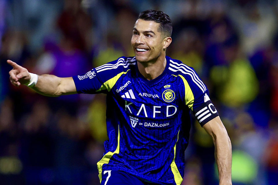 Cristiano Ronaldo scores brace for AL Nassr to achieve 100 goals milestone in Saudi Pro League