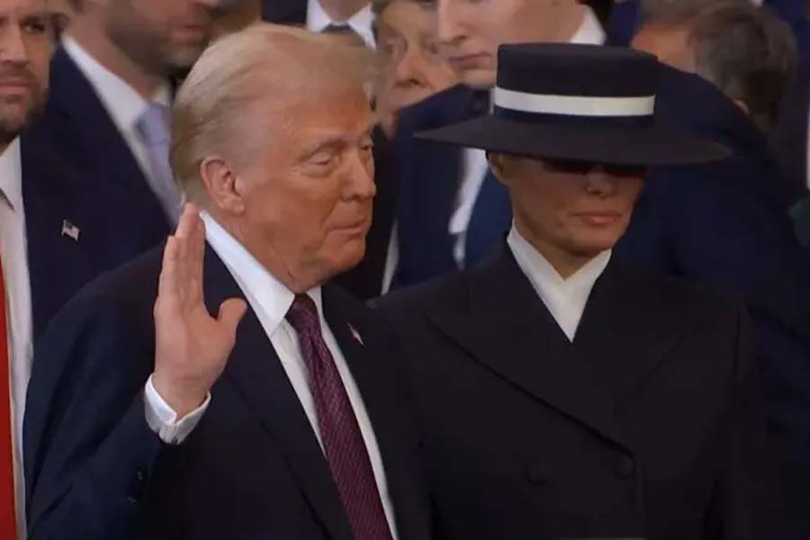US President oath taking LIVE UPDATE: Donald Trump taking oath