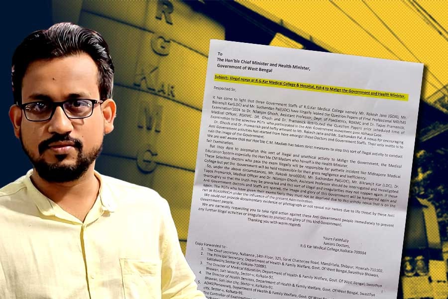 RG Kar Hospital: Viral Letter Alleges Dr. Tapas Pramanik and Others Involved in Question Leak Nexus