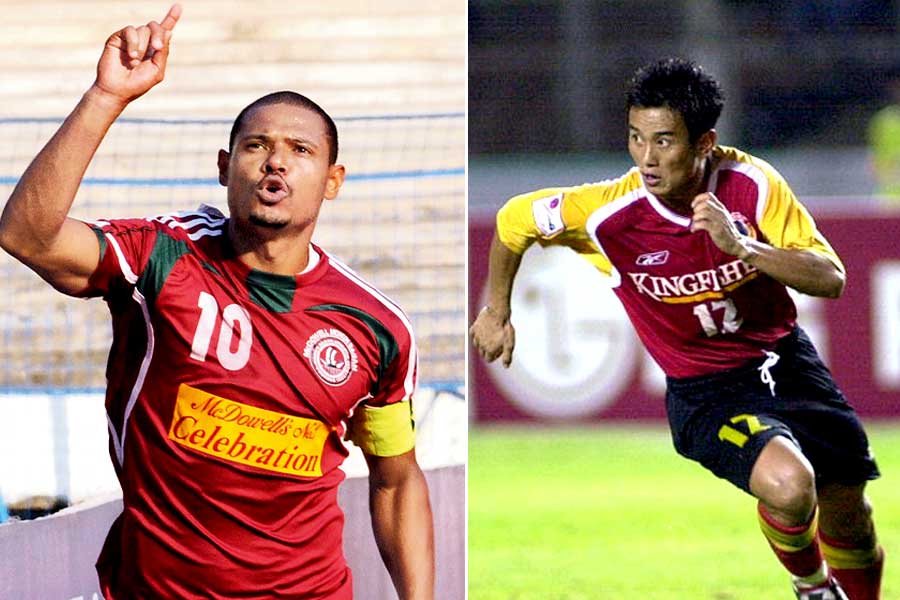 Bhaichung Bhutia and Jose Barreto recall derby memory in Guwahati
