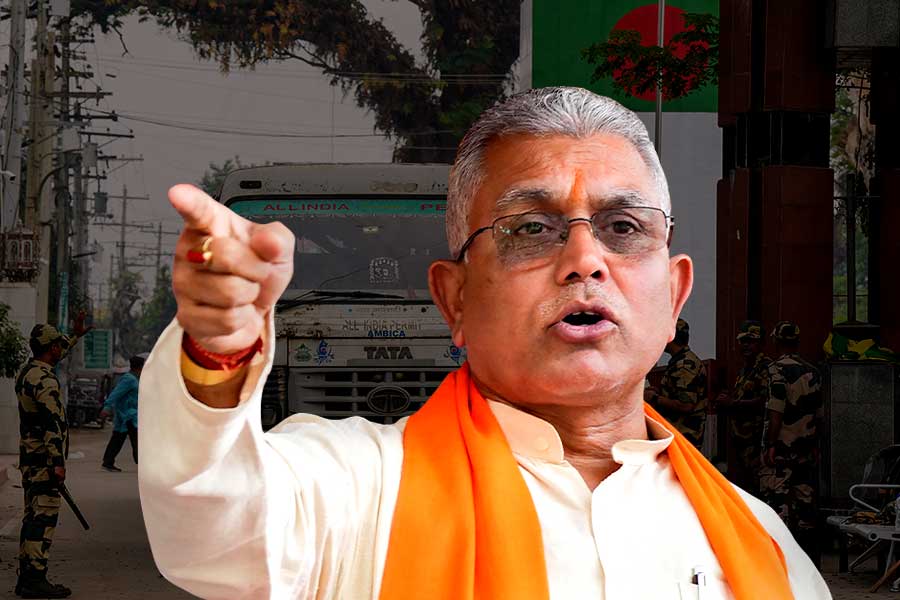 Dilip Ghosh's comments from the stage sparked political debate
