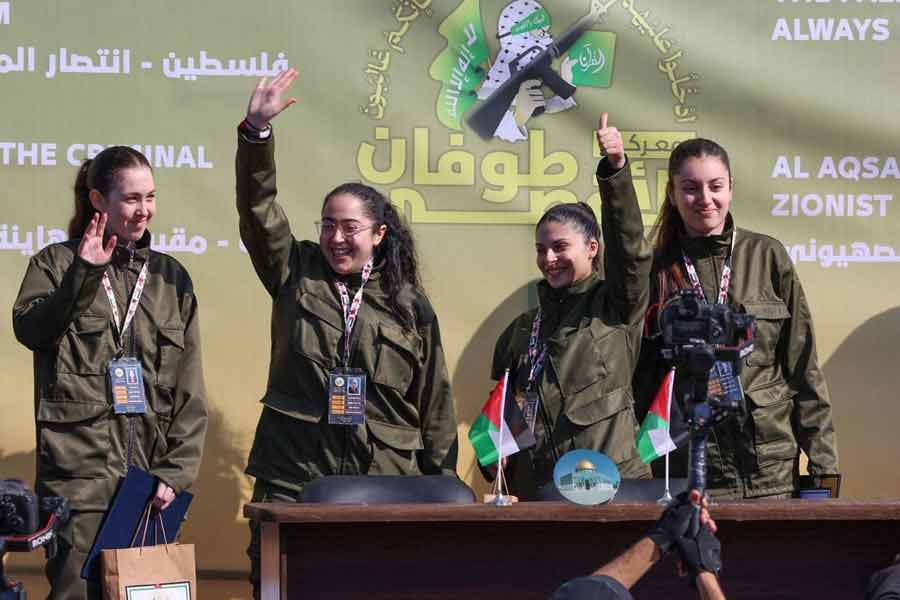 4 Israeli Women Israeli Soldiers To Be Freed In Hostage Swap With Hamas from Gaza