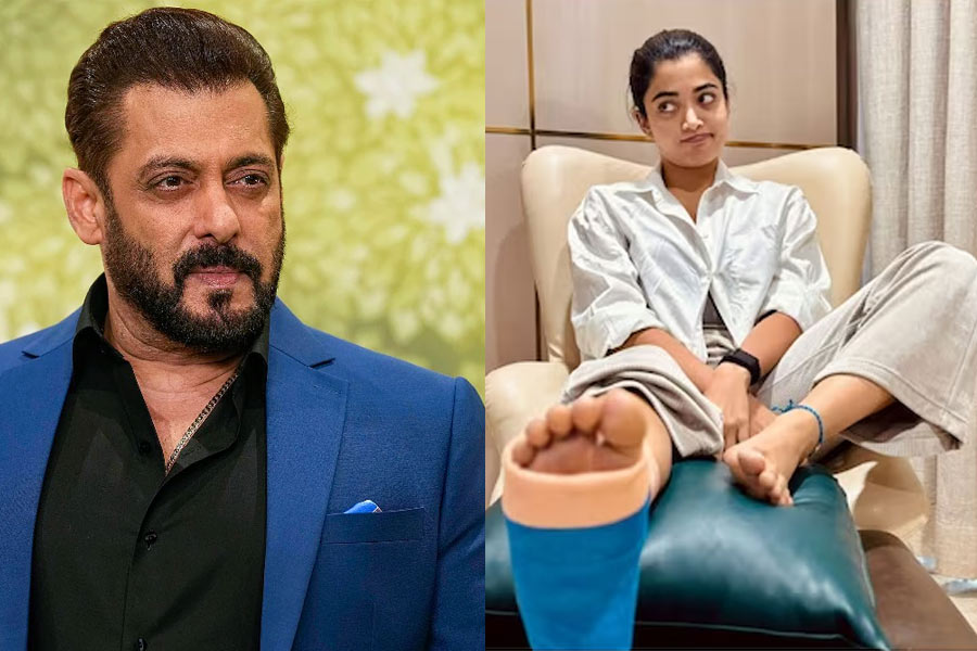 Rashmika Mandanna shares update after leg injury, apologises to directors