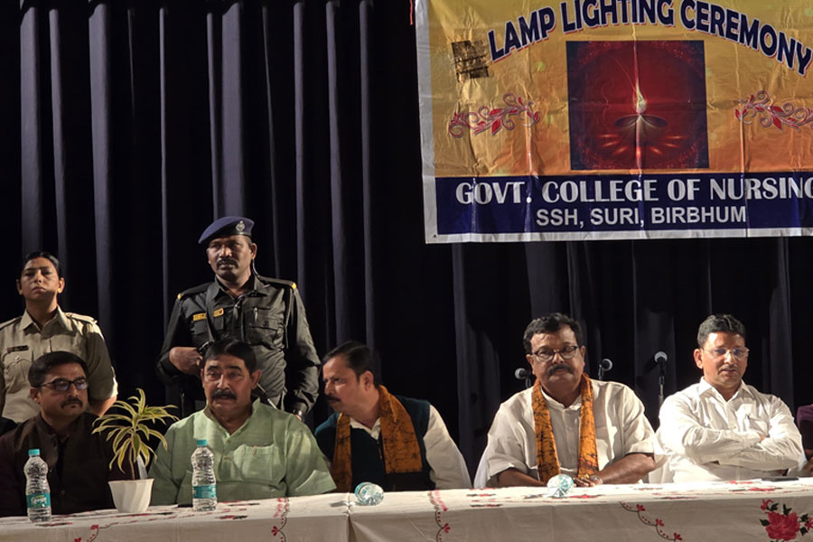 Anubrata Mondal and Kajal Sheikh on the same stage in Suri