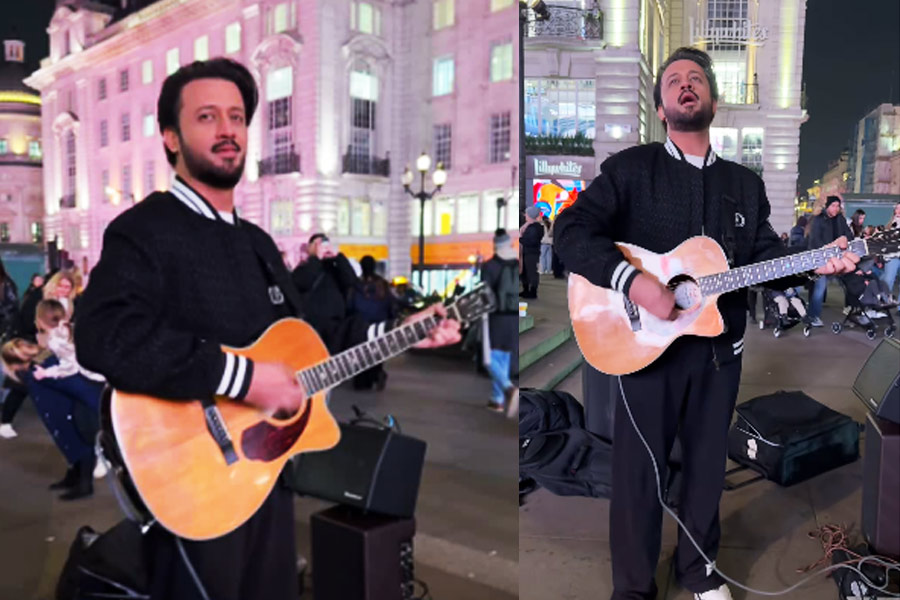 Atif Aslam impromptu performance on london streets stuns fans