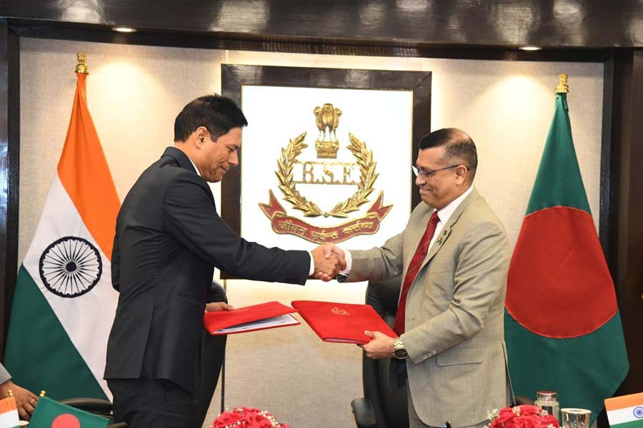 BSF and BGB chief talks in New Delhi
