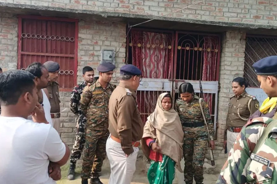 Mother has been accused of murdering her three children by throwing in a well in Bihar