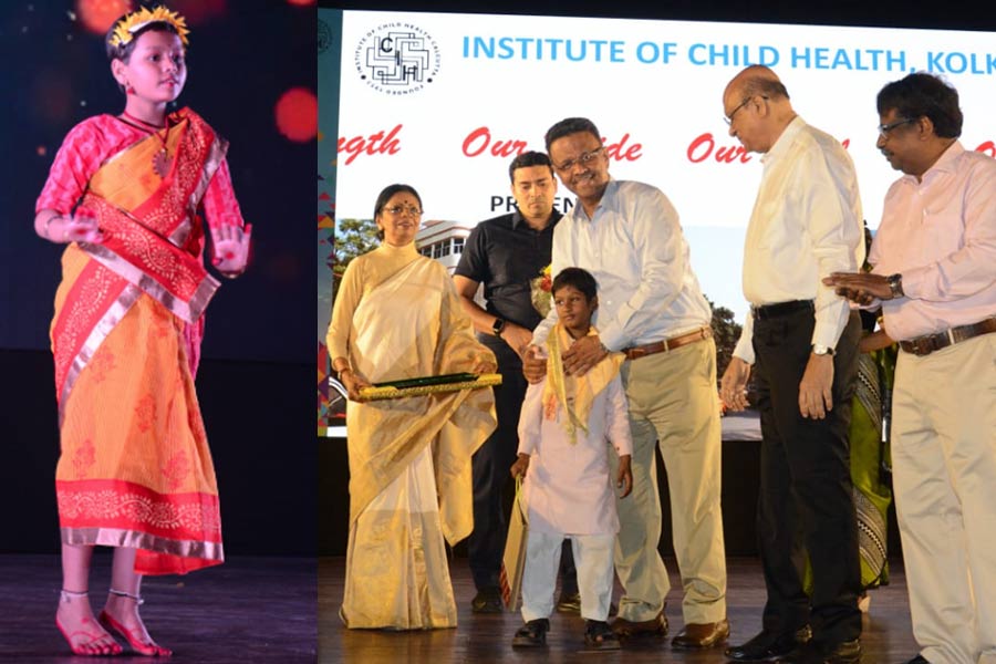 Children suffering from rare blood cancer show marvellous performance at Madhusudan Mancha, Dhakuria