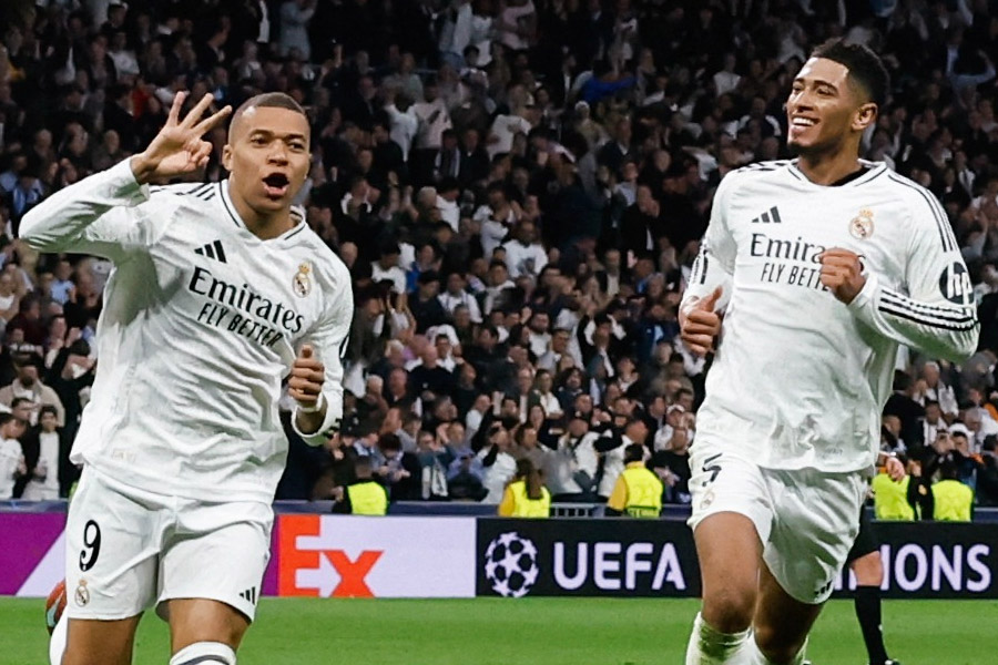 Champions League: Mbappe hat-trick fire Real Madrid into last 16