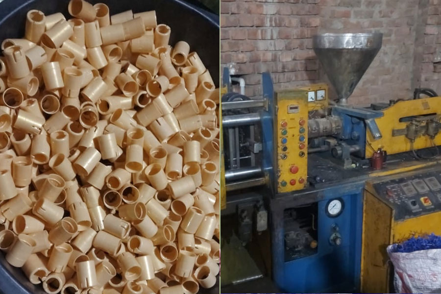 Fake Liquors bottle caps manufacturing unit found in Dankuni