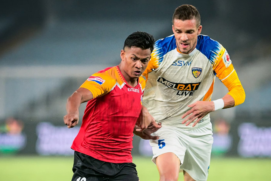 ISL 11: East Bengal lost to Chennaiyin FC