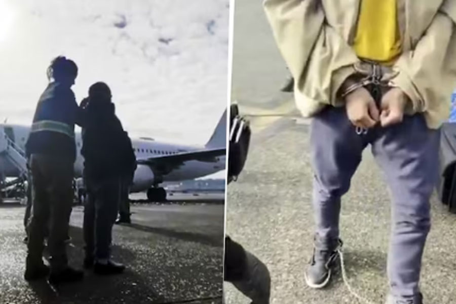White House advertises 'cuffs and shackles' treatment for illegal immigrants in video