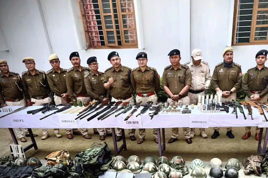 On Governors Call More Firearms Surrendered In Manipur