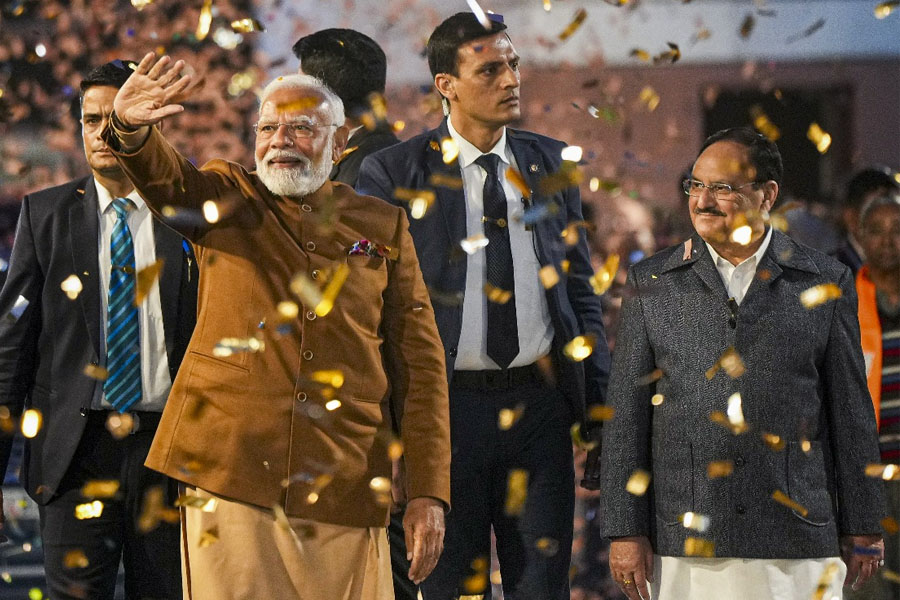 Narendra Modi attack AAP after huge victory in Delhi Election