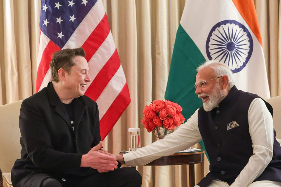 PM Modi dials Elon Musk, shares details of conversation on X