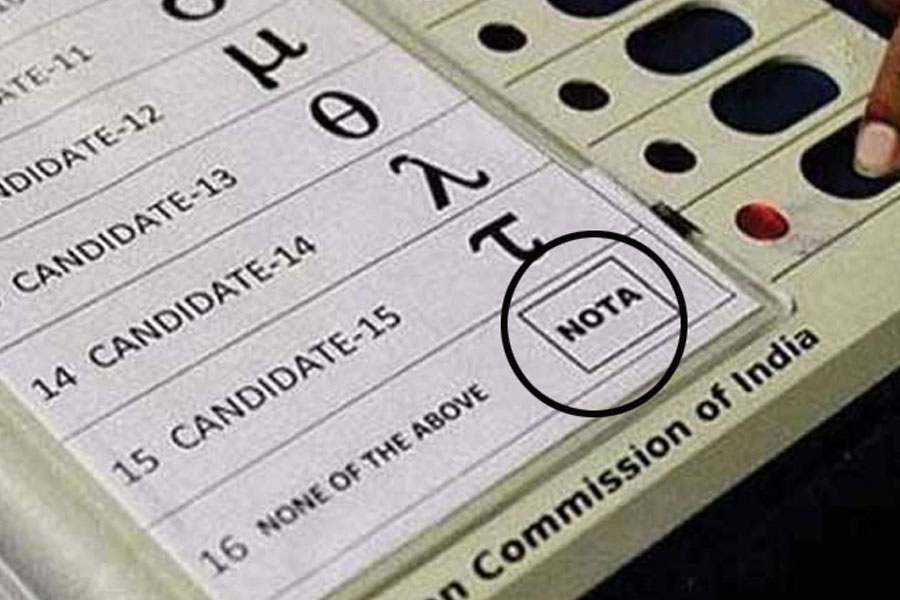 NOTA records lowest percentage in 2024 lok Sabha Election