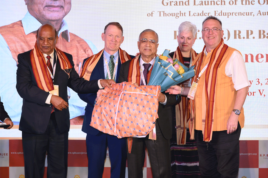 Inauguration official website of professor Rama Prosad Banerjee