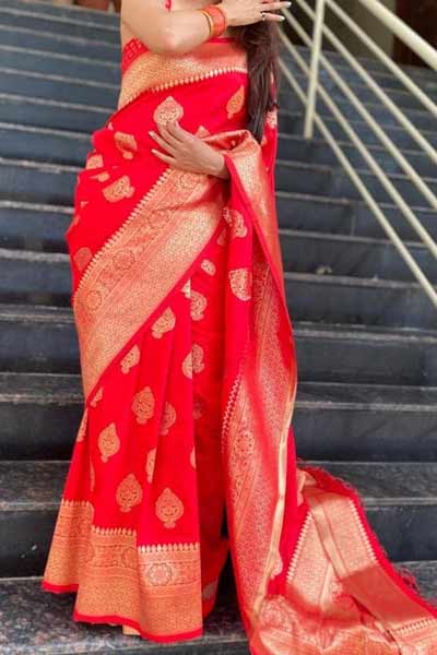 Red-Saree