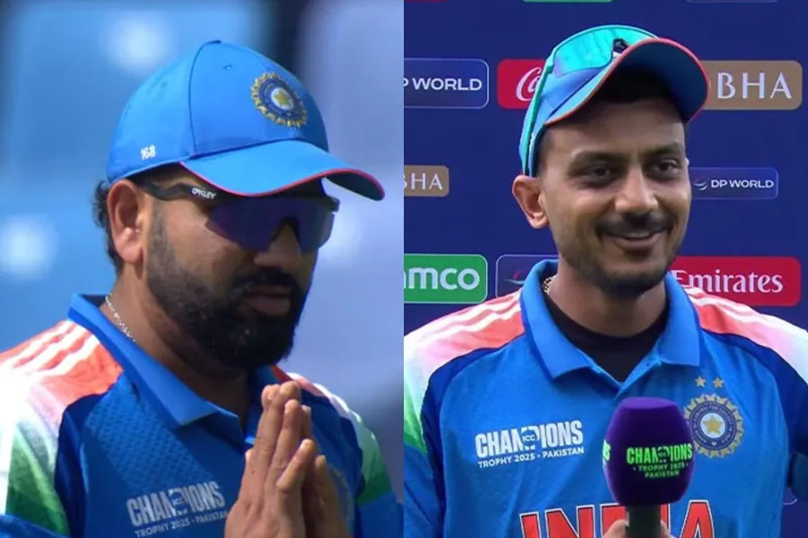 Champions Trophy 2025: Axar Patel reveals dinner plan with Rohit Sharma