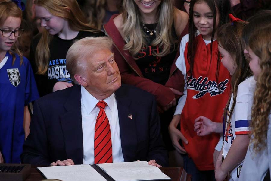 Donald Trump Bans Trans Athletes In Women's Sport