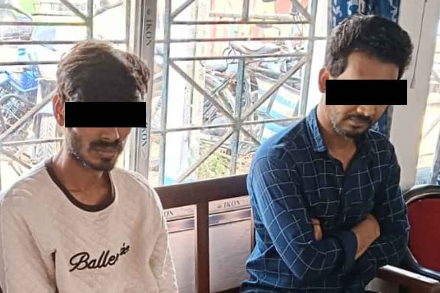 Two terror suspects arrested from Egra