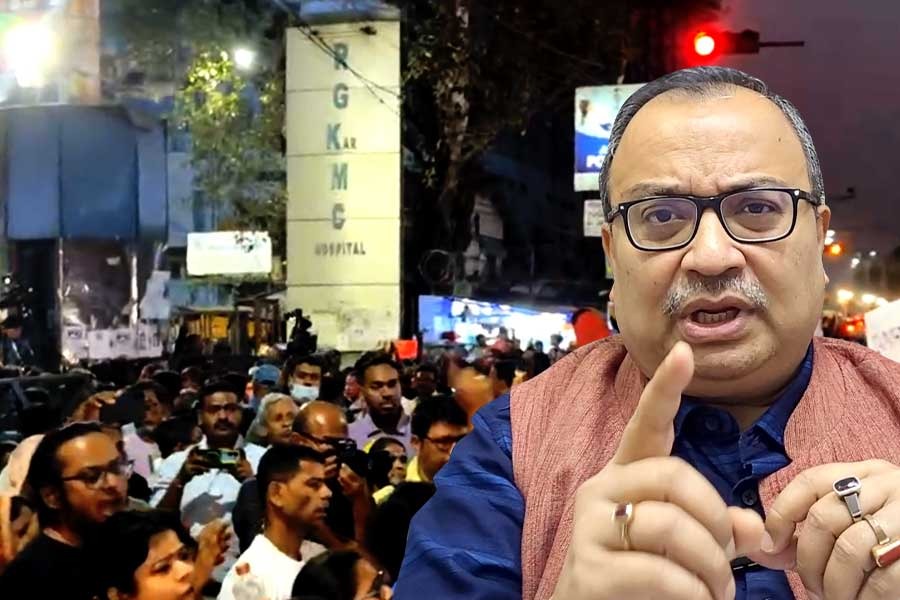আর জি করে ঢুকতে বাধা, ফের ‘প্রতিবাদে’ উত্তপ্ত হাসপাতাল, পালটা কুণাল