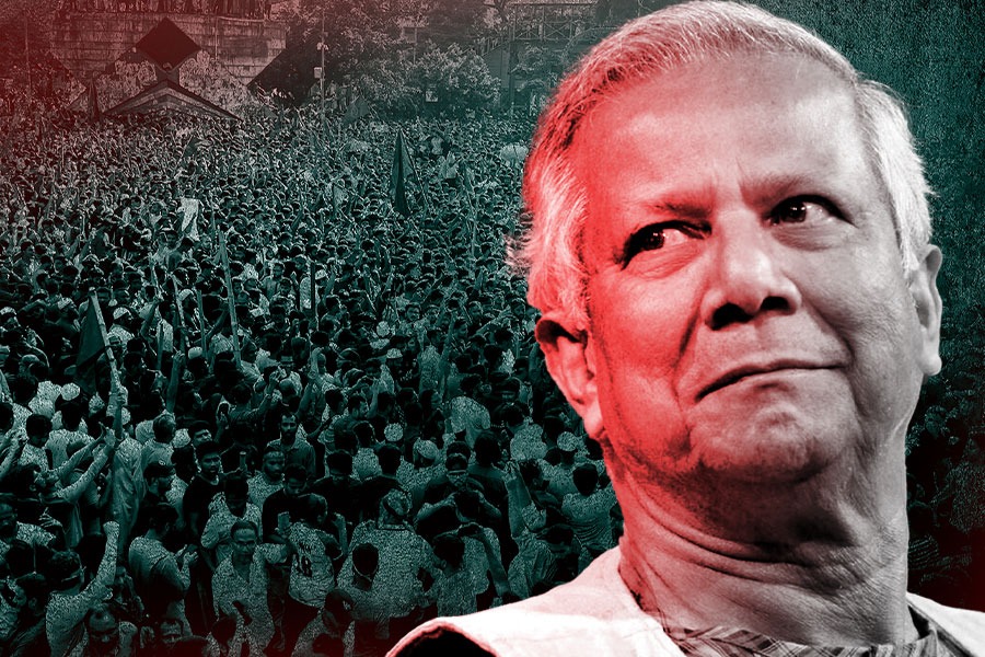 Muhammad Yunus says that his regime is creative for Bangladesh