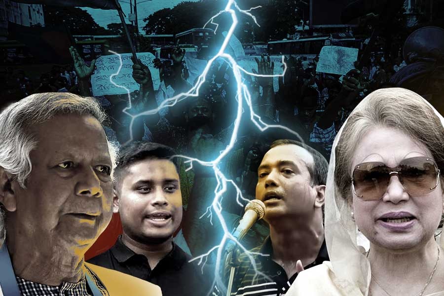 ঘর সামলাতে ব্যর্থ ইউনুস? নিজেদের ঘরের মারামারিতে উত্তাল বাংলাদেশ