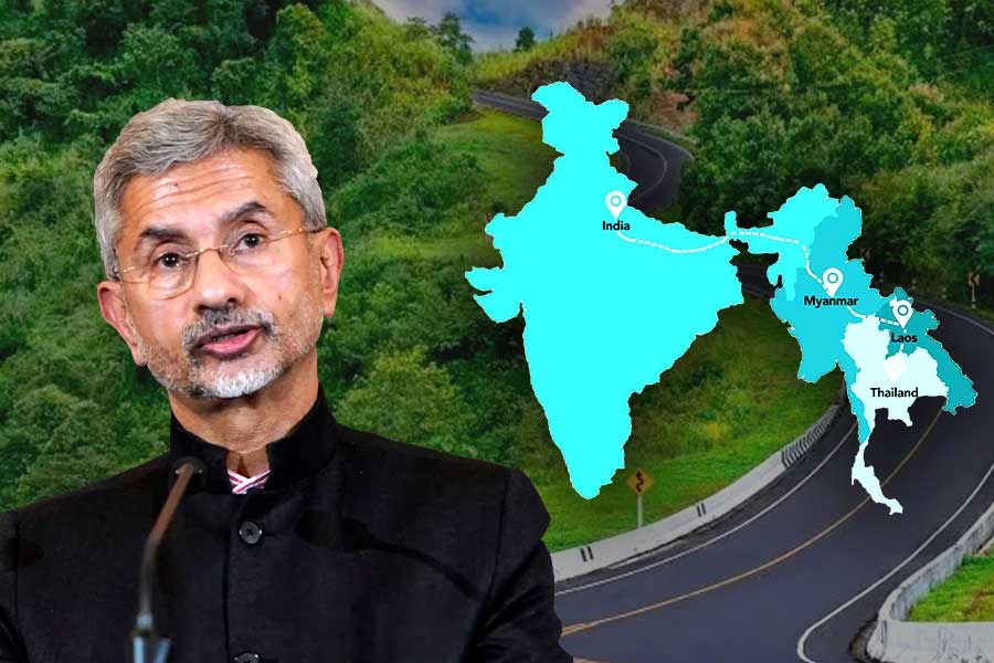 S Jaishankar says India to Thailand trilateral highway work paused due to Myanmar