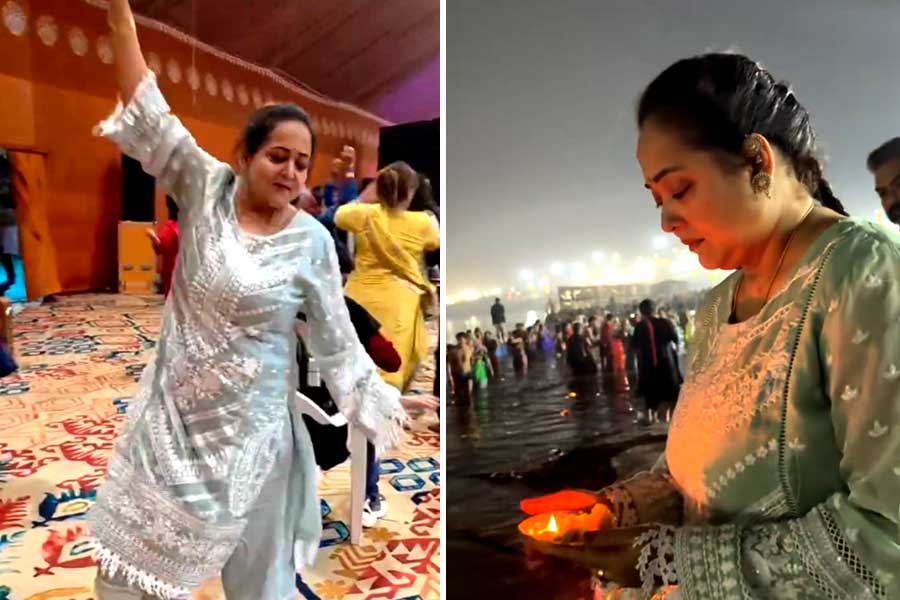 Aparajita Adhya visits Maha Kumbha, shares experience