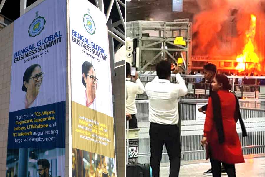 Fire broke out at Netaji Subhash Chandra Bose International Airport