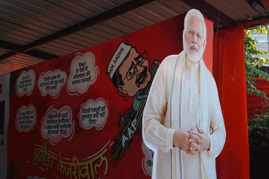 Delhi Election Results Live update: Narendra Modi's massege on on BJP's big win in Delhi